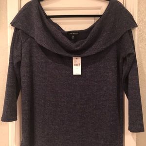 cowl neck sweater